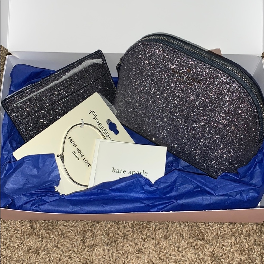 Kate Spade wallet & makeup bag!